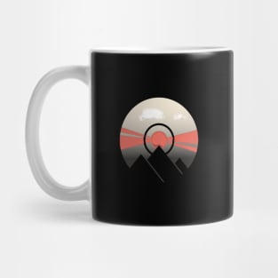 Compact Disc Sunset Over Pyramids of Giza Mug